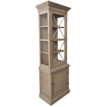 French Wooden Display Cabinet